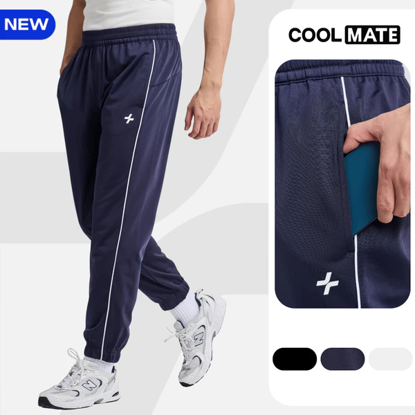 [MUA 3 GIẢM 12%]Quần dài joggers thể thao nam Flexline Active bền bỉ, thoải mái, nhanh khô Coolmate