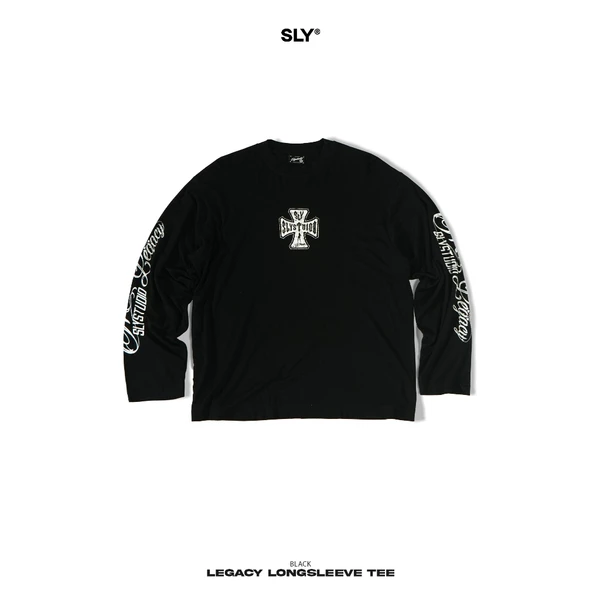 Áo thun tay dài SLY Legacy Black