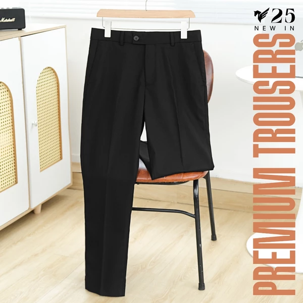 Quần âu PREMIUM TROUSERS TORANO regular cạp lót in logo chất liệu cao cấp, co giãn nhẹ và thoáng khí GABT003