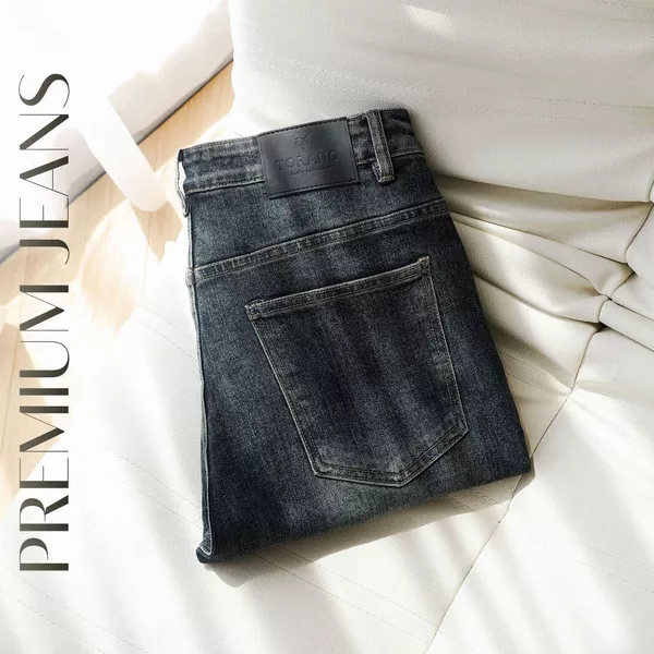Quần Jeans nam TORANO dáng basic Slim Co Giãn Tốt, Không Bai Xù, Phom Trẻ Trung GABJ301