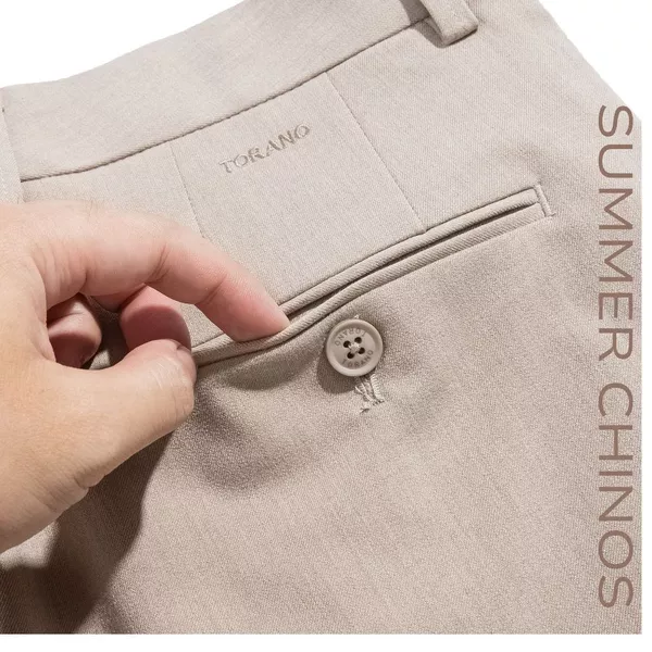 Quần âu SLIM FIT TROUSERS TORANO slim-fit cạp trơn vừa vặn, đứng form, tôn dáng FABT003