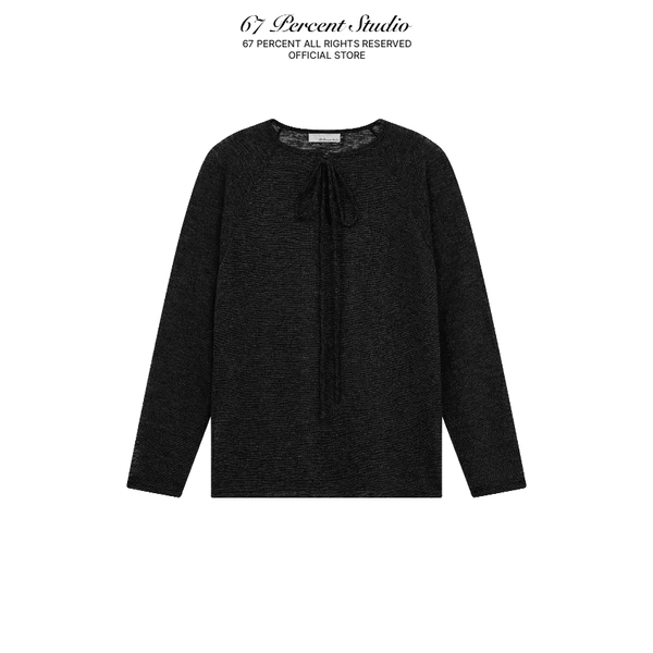 Áo Len Đan Dây Mỏng Dài Tay Cá Tính 67PERCENT/67% - MIST KNIT LONGSLEEVES
