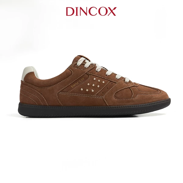 Giày Sneaker Nam Nữ Da Suede Cao Cấp Dincox Shoes DC50 RUSTY