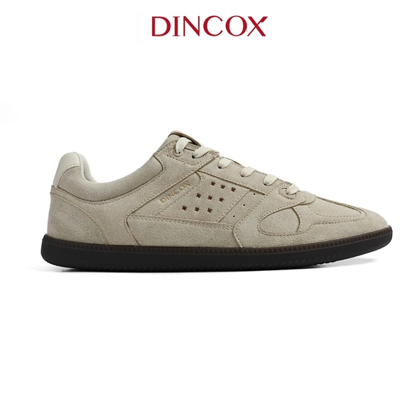 Giày Sneaker Nam Nữ Da Suede Cao Cấp Dincox Shoes DC50 TOFFEE