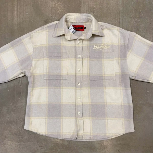 Áo Sơ Mi Flannel QUOTE26 BEIGE FLANNEL