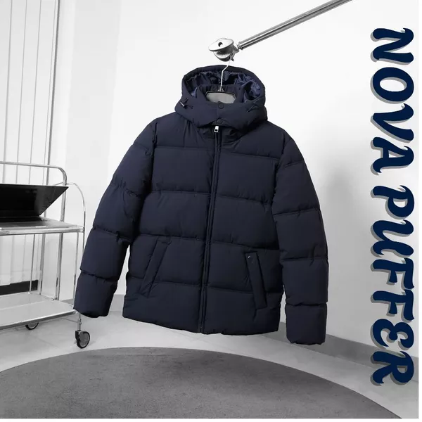 Áo Khoác Phao Nam NOVA PUFFER JACKET TORANO 3 Lớp Lót Bông, Khử Khuẩn, Siêu Nhẹ, Giữ Ấm Cực Tốt, Chống Nước Nhẹ GWCF901