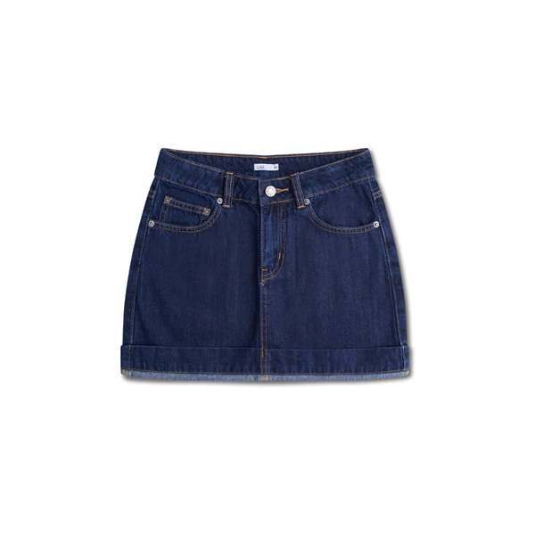 LIBÉ WORKSHOP - Chân váy jeans ngắn trên gối 7590