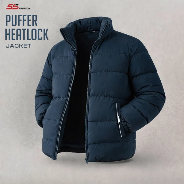 Áo Khoác Phao Nam 3 Lớp Cổ Cao Y-PUFFER HEATLOCK 5S FASHION Chần Bông Siêu Ấm M0APH25048-148