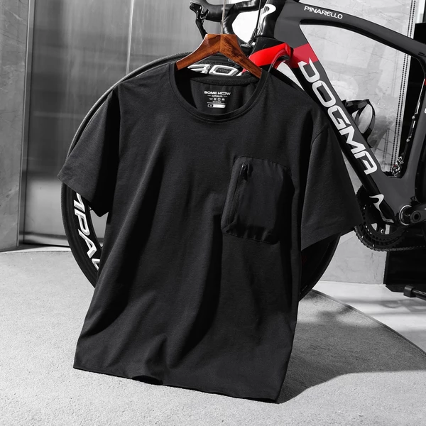 [N] Áo Thun Active Cool Front Pocket Vải Poly Thoáng Khí Thoải Mái Nhẹ Nhàng, AT0331 SOME HOW STORE