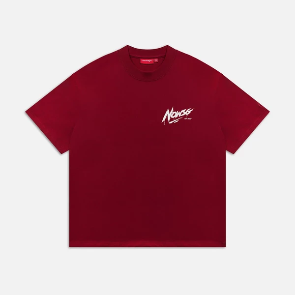 Áo thun NEEDS OF WISDOM Signature Tee - Red - Local Brand Chính Hãng