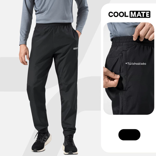 [MUA 3 GIẢM 12%]Quần dài Jogger thể thao nam Daily Wear trượt nước, chống UV, cản gió nhẹ thoáng mát Coolmate