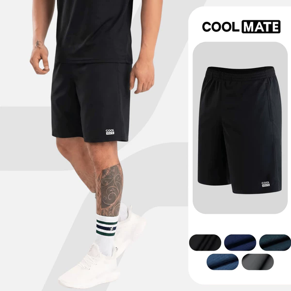 [MUA 3 GIẢM 12%]Quần thể thao nam ProMax-S1, quần tập Gym, chạy bộ , Pickleball thoáng khí, thấm hút tốt - Coolmate