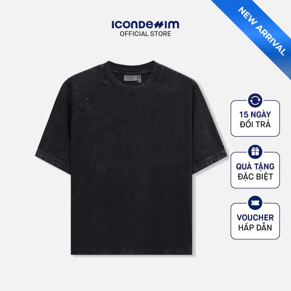 Áo Thun Nam ICONDENIM Insignia ID Form Boxy ATID0791