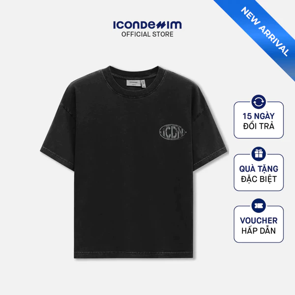 Áo Thun Nam ICONDENIM Archive Mode Form Boxy ATID0741