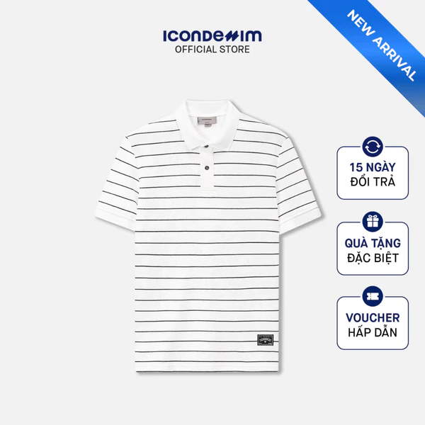 Áo Polo Nam ICONDENIM Frame Form Regular PLID0305