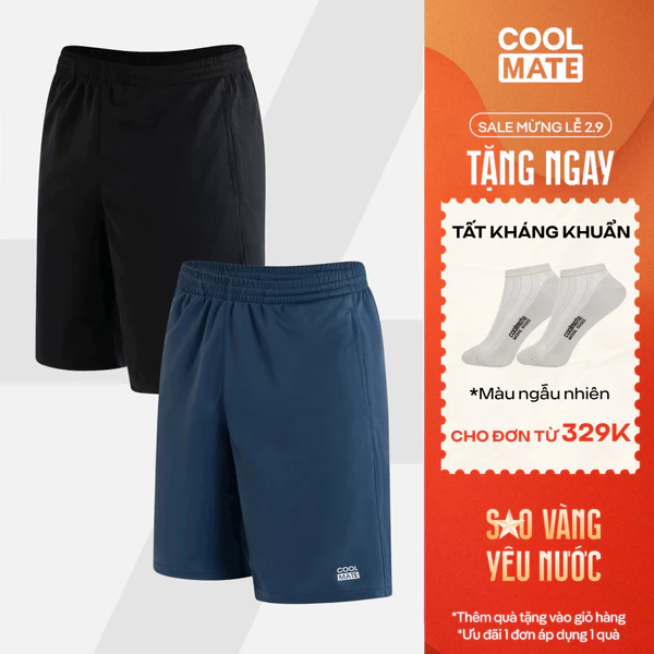 [TẶNG TẤT ĐƠN 329K]Combo 02 Quần thể thao nam ProMax-S1 Gym, chạy bộ, Pickleball, thoáng khí thấm hút Coolmate