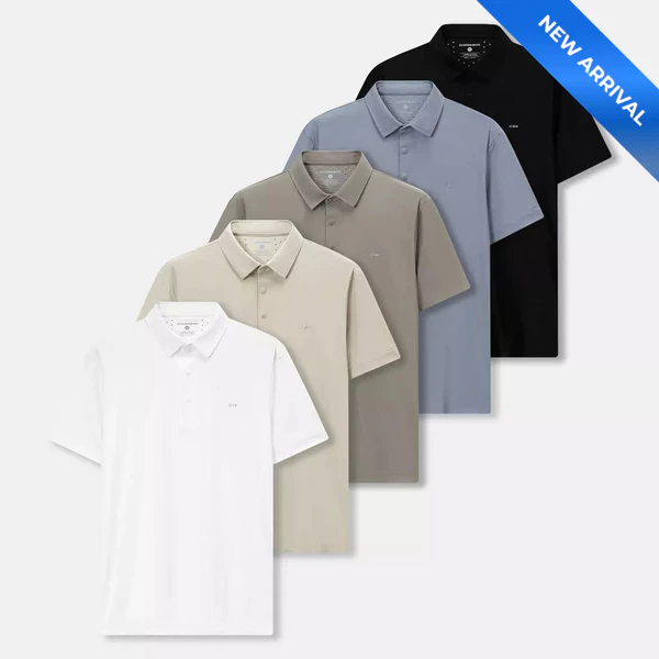 Áo Polo Nam ICONDENIM ProCOOL Luxe Chrome Form Slim PLID0283