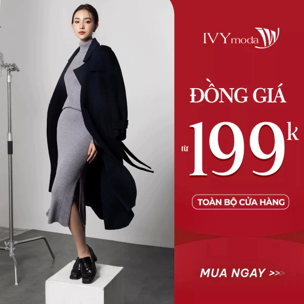 Áo len nữ lông cừu IVY moda MS 58M7834