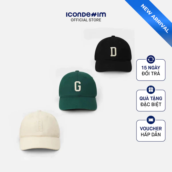 Nón Lưỡi Trai ICONDENIM Intials NOID0078