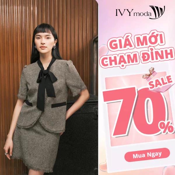 Chân váy tweed Sophia IVY moda MS 31M7987