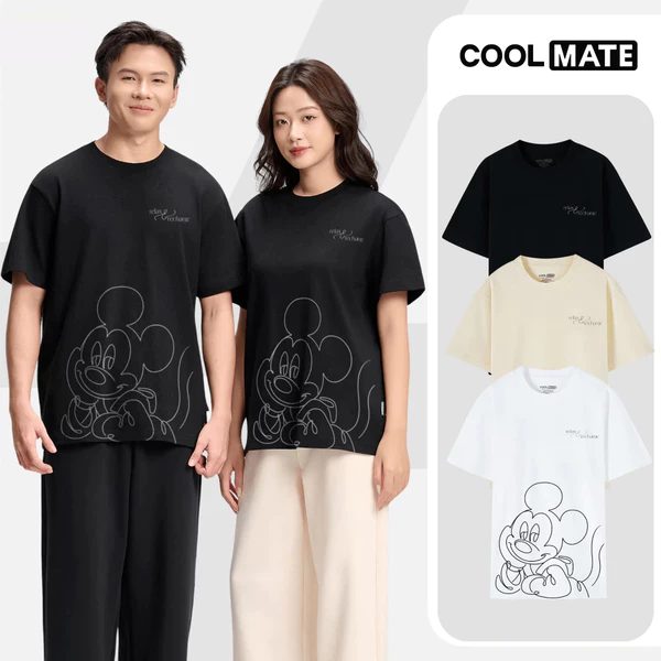 [MUA 3 GIẢM 12%][BST MIRL]Áo thun nam nữ 100% Cotton Relaxed Fit IN Relax & Recharge - Coolmate