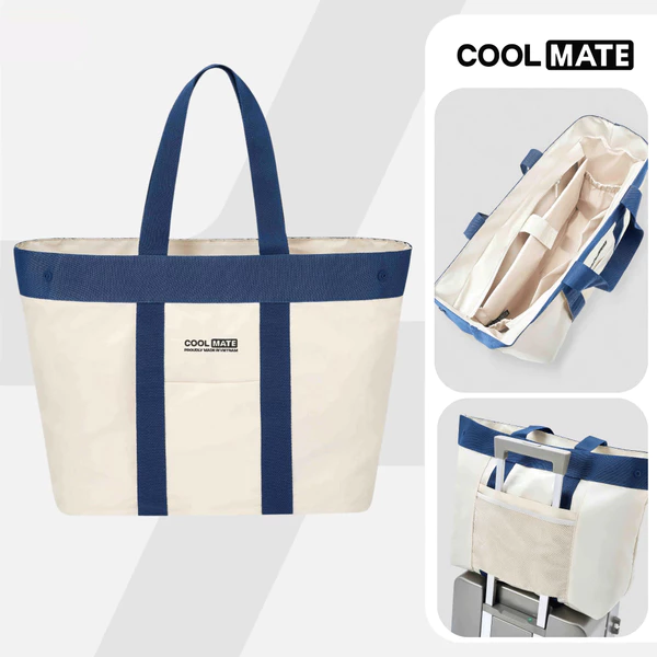[MUA 3 GIẢM 12%]Túi All-day Tote Bag unisex nhiều ngăn tập Gym, Pickleball, du lịch Coolmate