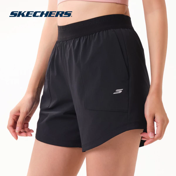 Quần Đùi Thể Thao Nữ Skechers Walking Performance Shorts - SP126W015-0018