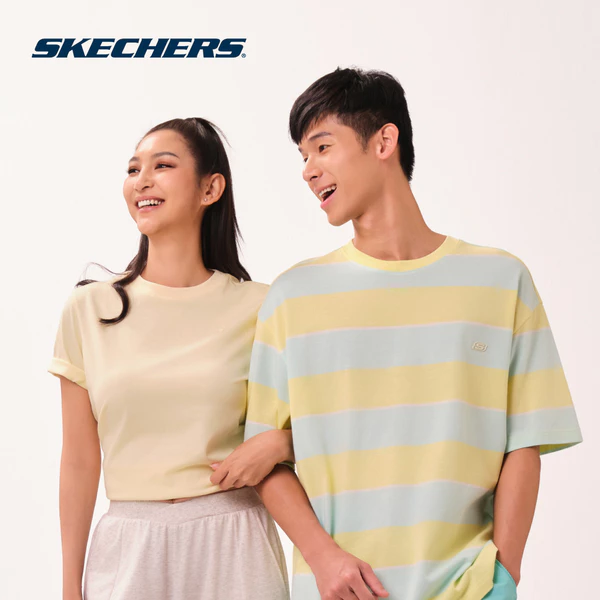 Áo Thun Tay Ngắn Nữ Skechers Cali Summer Lounge Short Sleeve Tee - SL126W161-046V