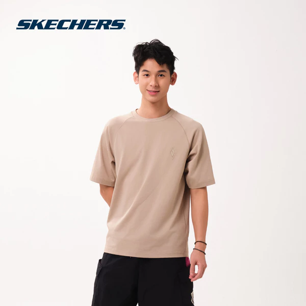 Raglan Tee Nam Skechers Game On Lounge Raglan Tee - SL126M209-0228