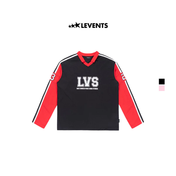 Áo Jersey Levents 23 Oversized Thun Lưới Thái Và Tricot Bóng