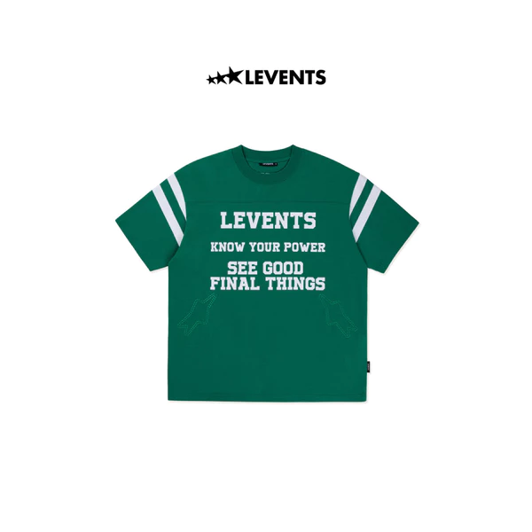 Áo Thun Levents Final Things Tee/ Green Oversized 100% Cotton T-shirt