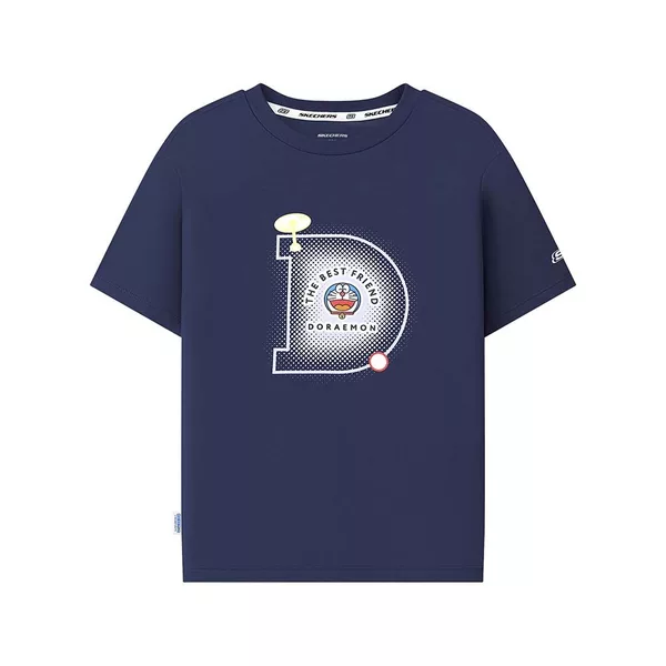 Áo Thun Tay Ngắn Bé Trai Skechers Doraemon Short Sleeve Tee - L226B019-02MZ