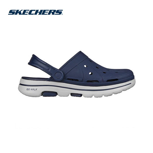 Giày Clog Nam Skechers Foamies GOwalk 5 Key Choice - 243032-NVY