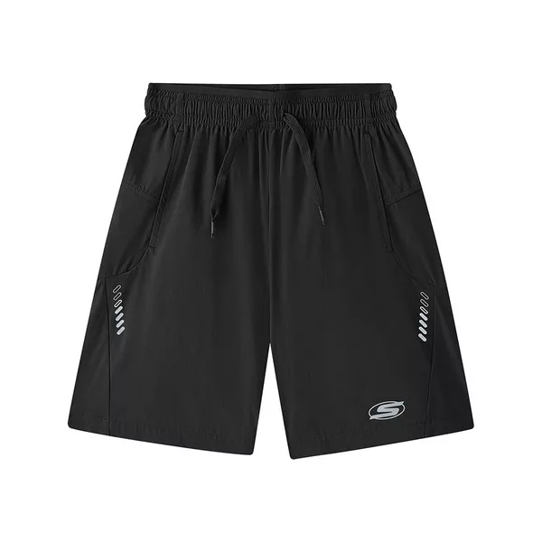 Quần Đùi Thể Thao Bé Trai Skechers Runners Club Performance Shorts - P226B016-0018