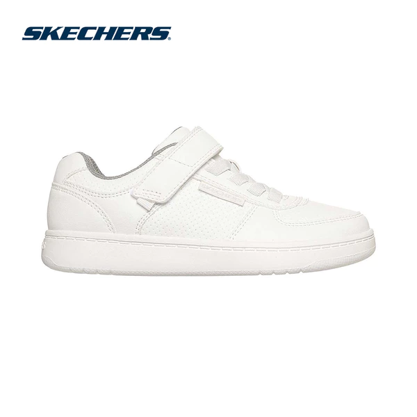 Giày Thể Thao Bé Trai Skechers Street Quick Street Lite - 418032L-WHT