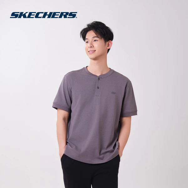 Áo Thun Tay Ngắn Nam Skechers Cali Breeze Iconic Short Sleeve Tee - SL326M281-02VJ