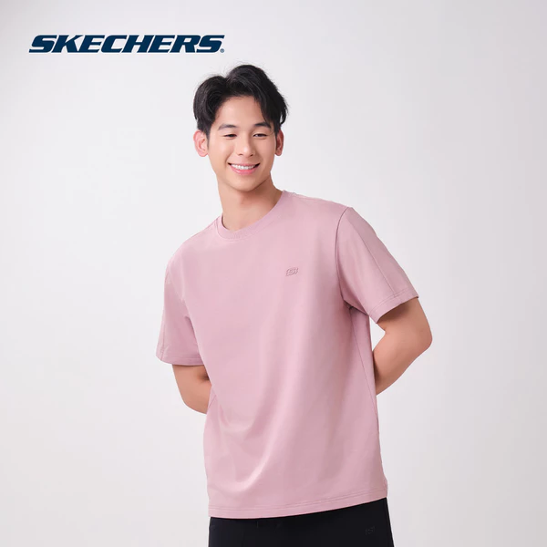 Áo Thun Tay Ngắn Nam Skechers Cali Breeze Lounge Short Sleeve Tee - SL326M272-04JD