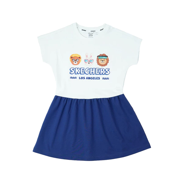 Đầm Bé Gái Skechers Cali Summer Dress - SL126G066-006B