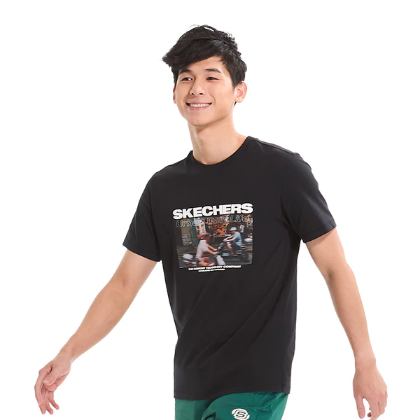 Áo Thun Tay Ngắn Nam Skechers Lifestyle PhysicalAcademiaCollectionLounge ShortSleeve Tee-L225M002-026U Online Sale