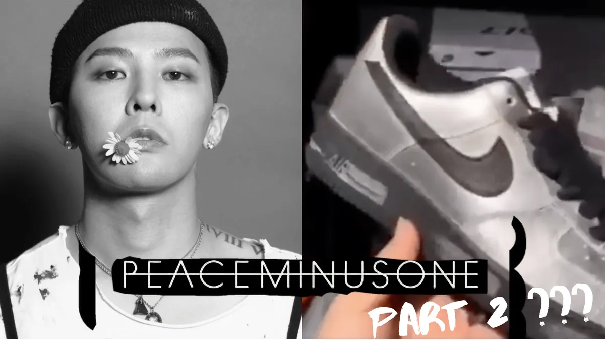 G-Dragon tiết lộ phiên bản PEACEMINUSONE x AF1 "Para-Noise Part 2"