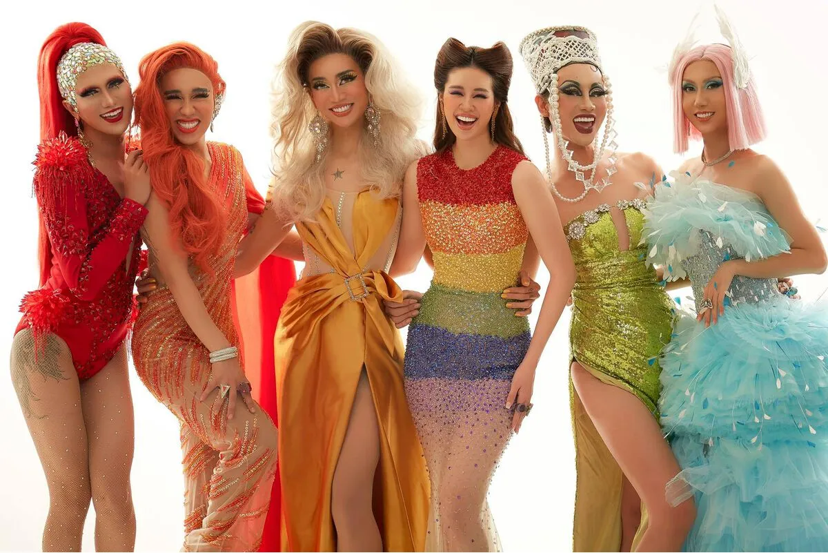 Hoa Hậu Khánh Vân tung bộ ảnh Drag Queen ủng hộ cộng đồng LGBTQ+