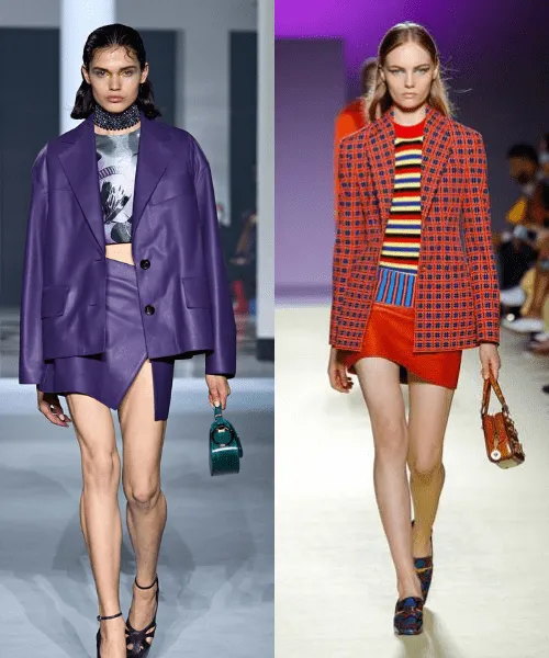 Đáp lại những tranh cãi về vẻ ngoài “cũn cỡn”, mini - skirt chăm chỉ xuất hiện trên sàn catwalk.