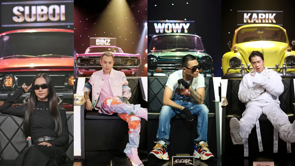 So bì phong cách thời trang của bộ tứ huấn luyện viên Rap Việt "Chất" như thế nào?