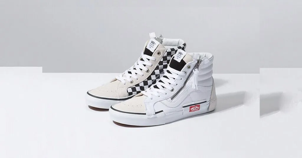 Nhập chuỗi tái cấu trúc “Inside Out” – Vans làm mới Sk8-Hi với phiên bản trắng