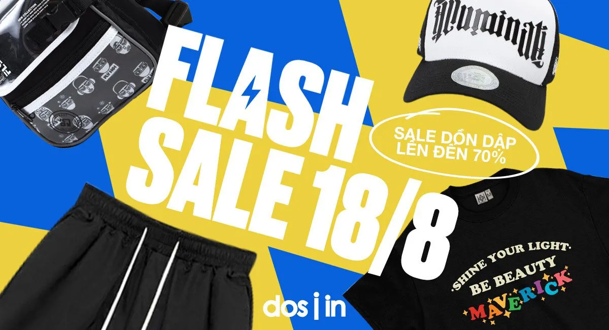 Chỉ có thể là Dosiin: Đã ưu đãi 70% cực shock, lại còn flashsale đến nóc