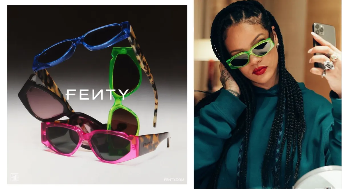 Mùa hè chính thức “thất thủ” bởi dòng kính mát đến từ FENTY, thiết kế bởi Rihanna