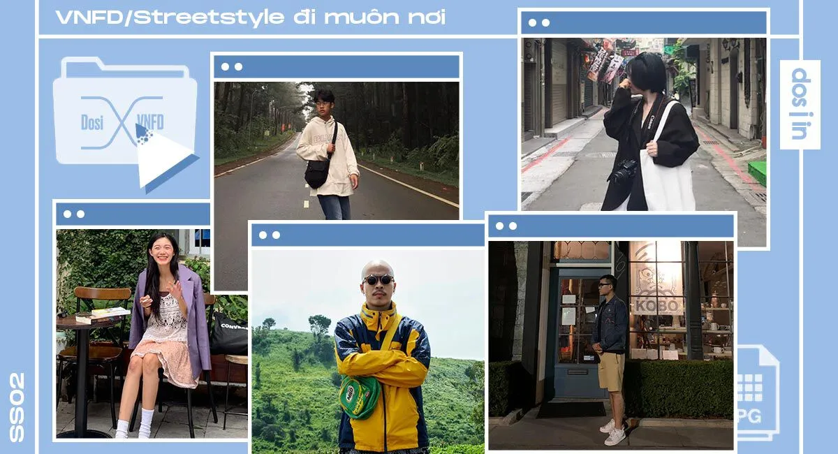 [VNFD] Cùng giới trẻ mang tinh thần streetstyle đi muôn nơi