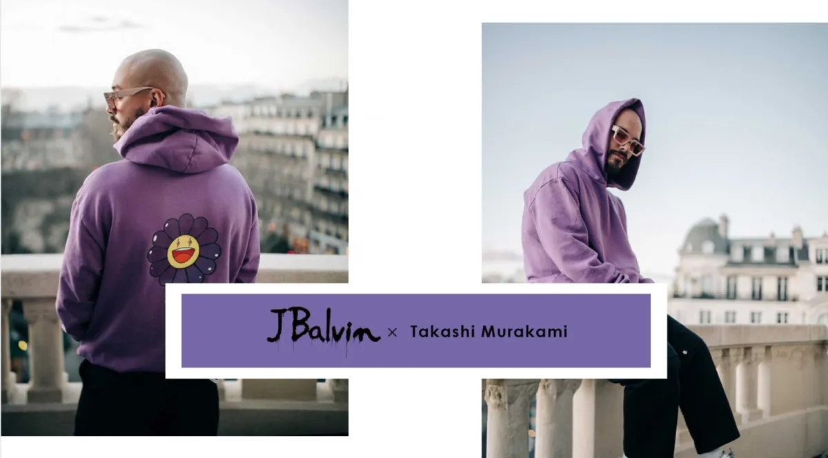 Nhân lúc làm bìa album, J Balvin sẵn nhờ designer thiết kế luôn mẫu áo mới