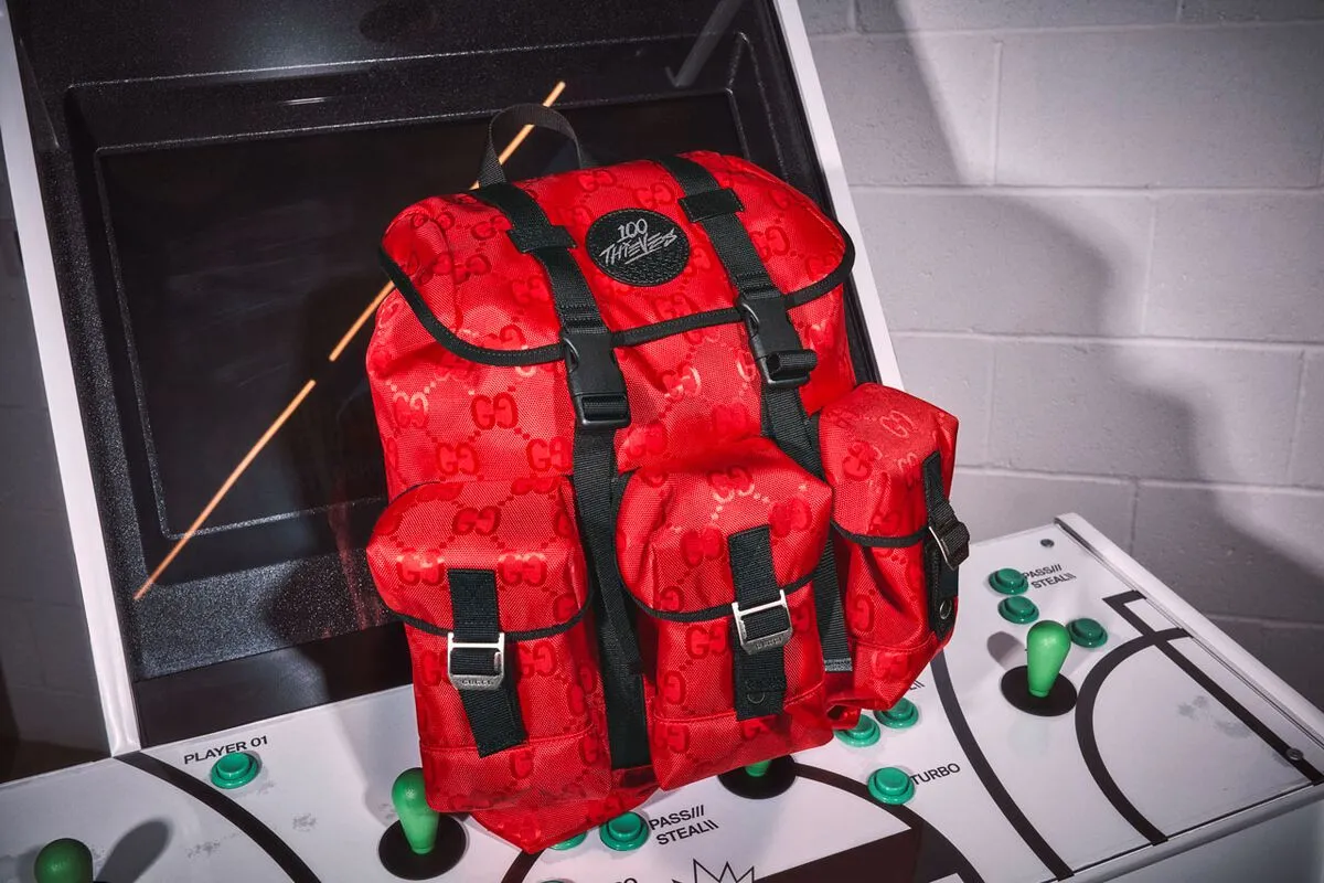 [NEWS] Gucci ra mắt bộ sản phẩm Gaming-Punched Backpack cùng 100 Thieves