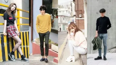 Street style giới trẻ Hàn tuần qua: Chân ái của mùa Thu là áo thun Unisex